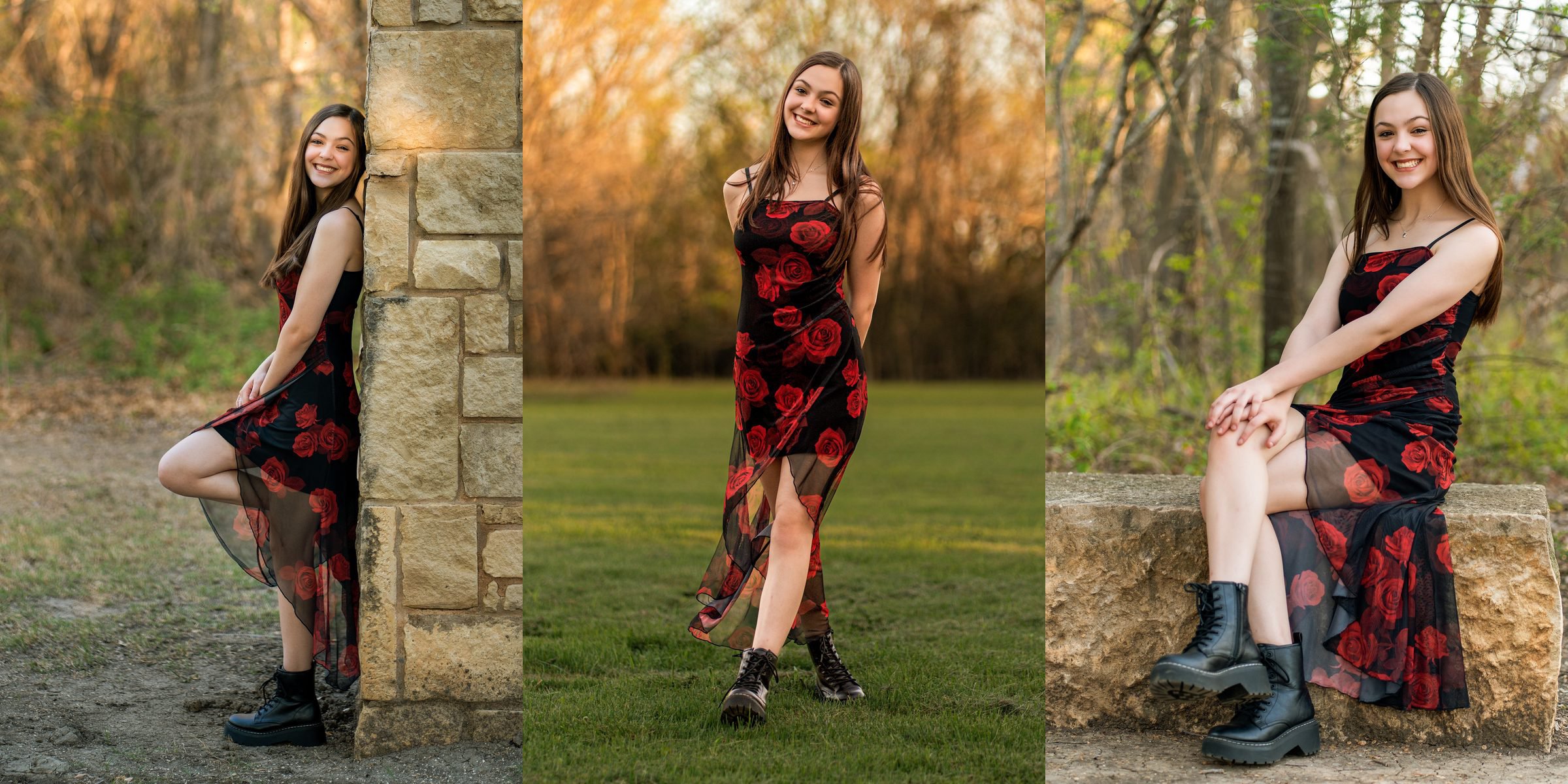 Athlete portrait media day session in North Texas
