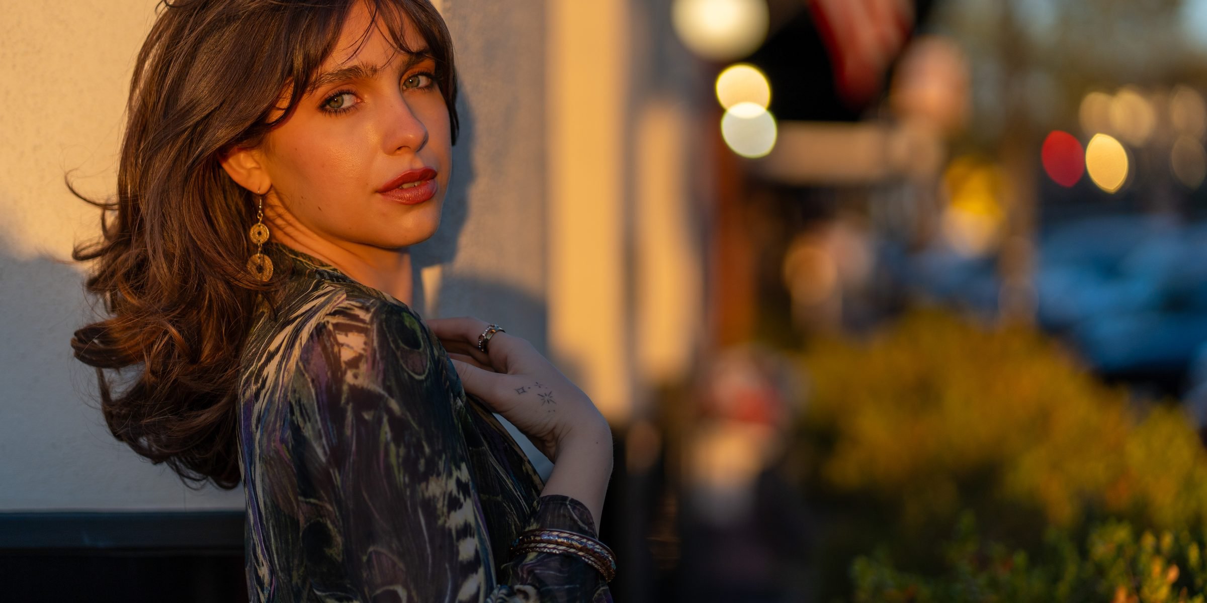 Family portrait outdoors in Frisco, Texas